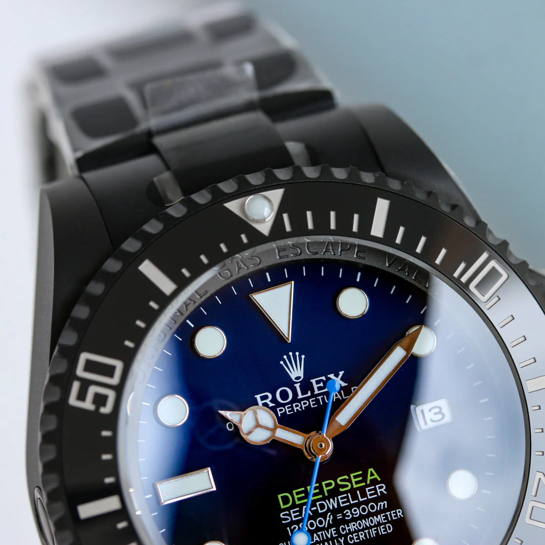 Rolex Sea Dweller Deepsea 44mm Black Blue PVD