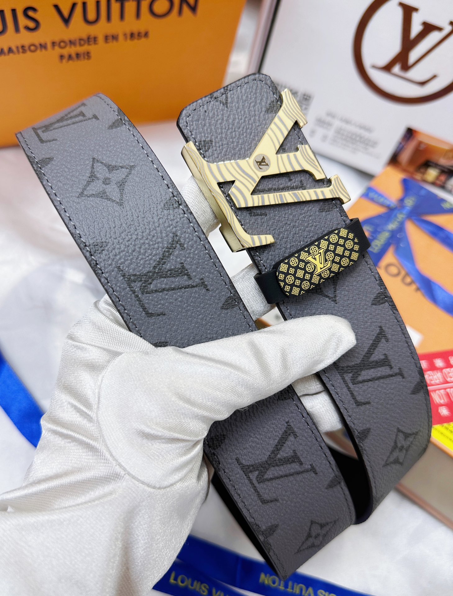 Louis Vuitton Men Belt Width 3.8cm