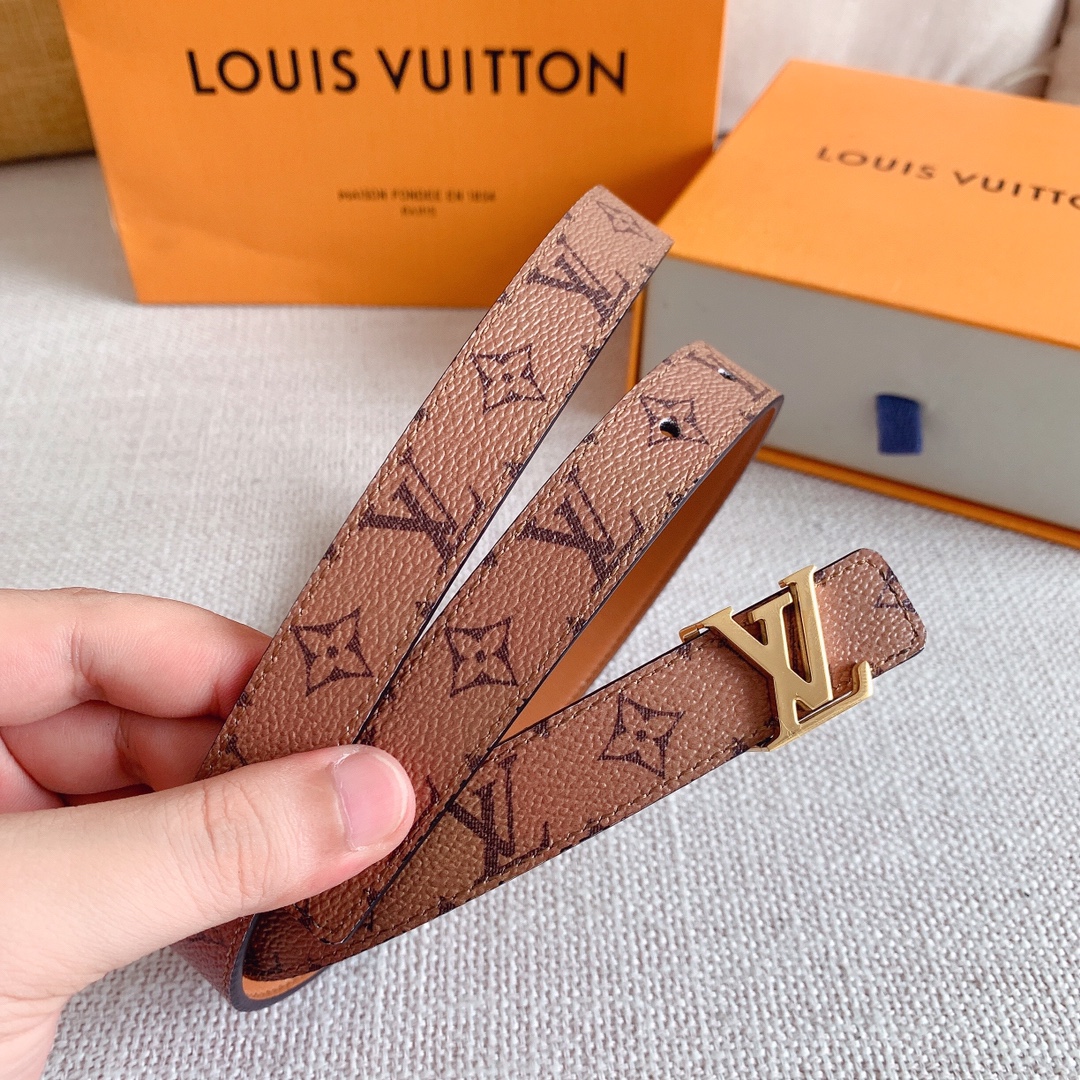 Louis Vuitton Women Belt Width 2cm