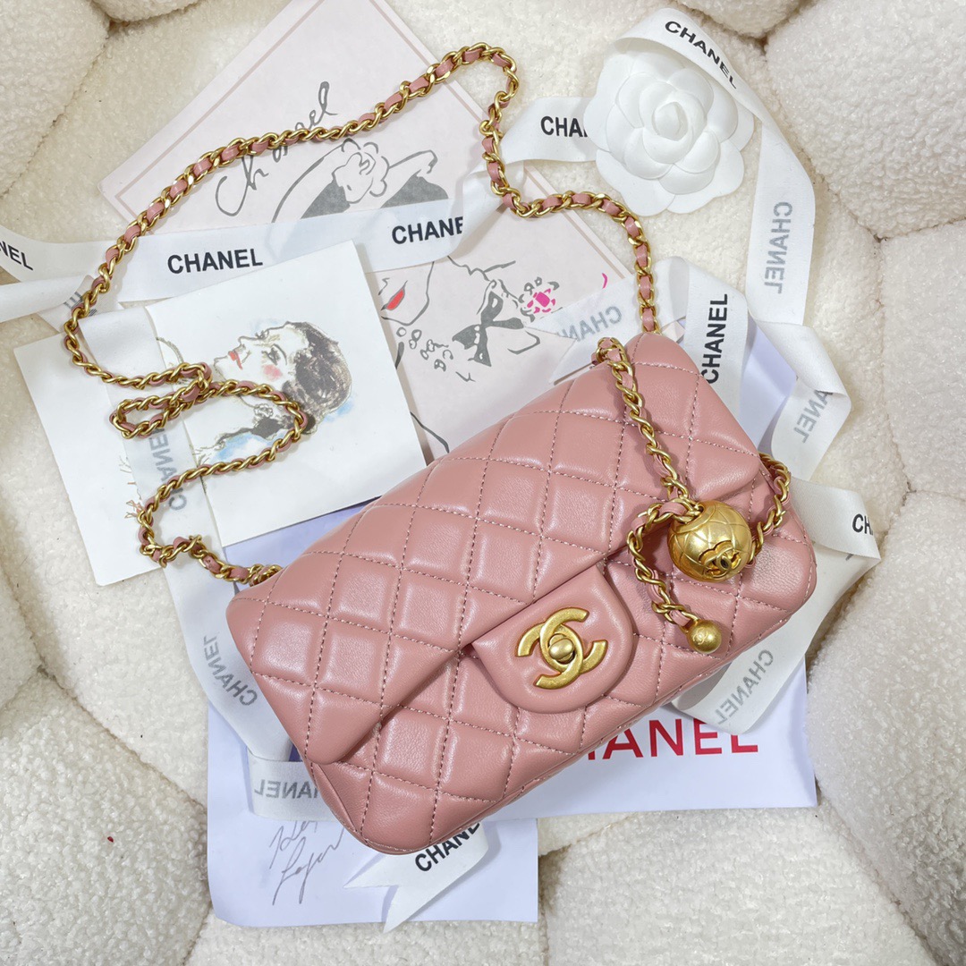 Chanel AS1787 Shoulder Bags Sheepskin 20cm