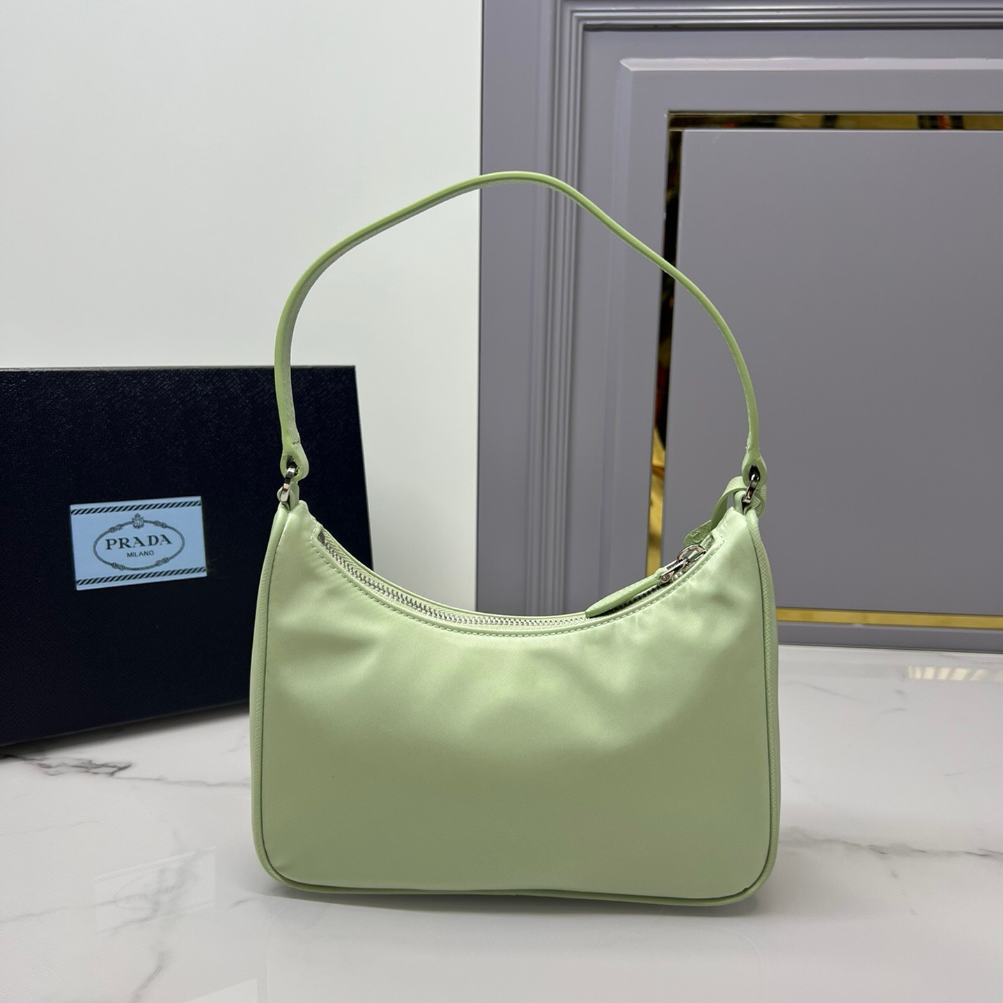 Prada 1NE204 Redition 2005 Women Bags 22*18*6.5cm