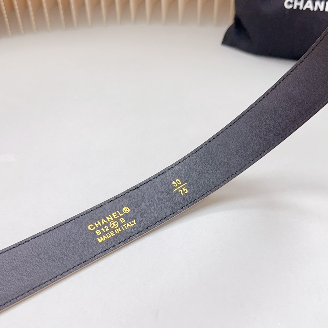 Chanel Women Belt Width 3cm