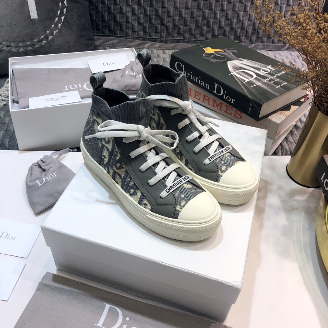 Dior Walk'N'Dior High Top Sneaker Size 35-40 4-color