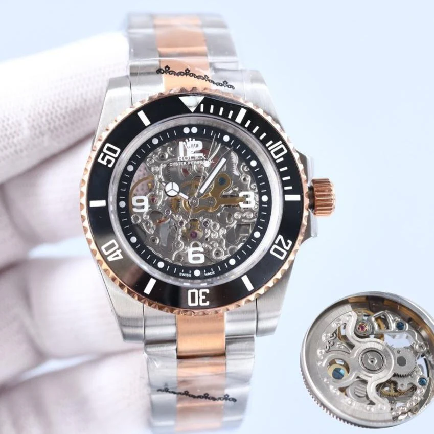 SUBMARINER DATE 40MM CUSTOM SKELETON DIAL