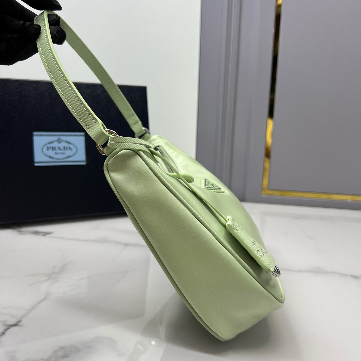 Prada 1NE204 Redition 2005 Women Bags 22*18*6.5cm