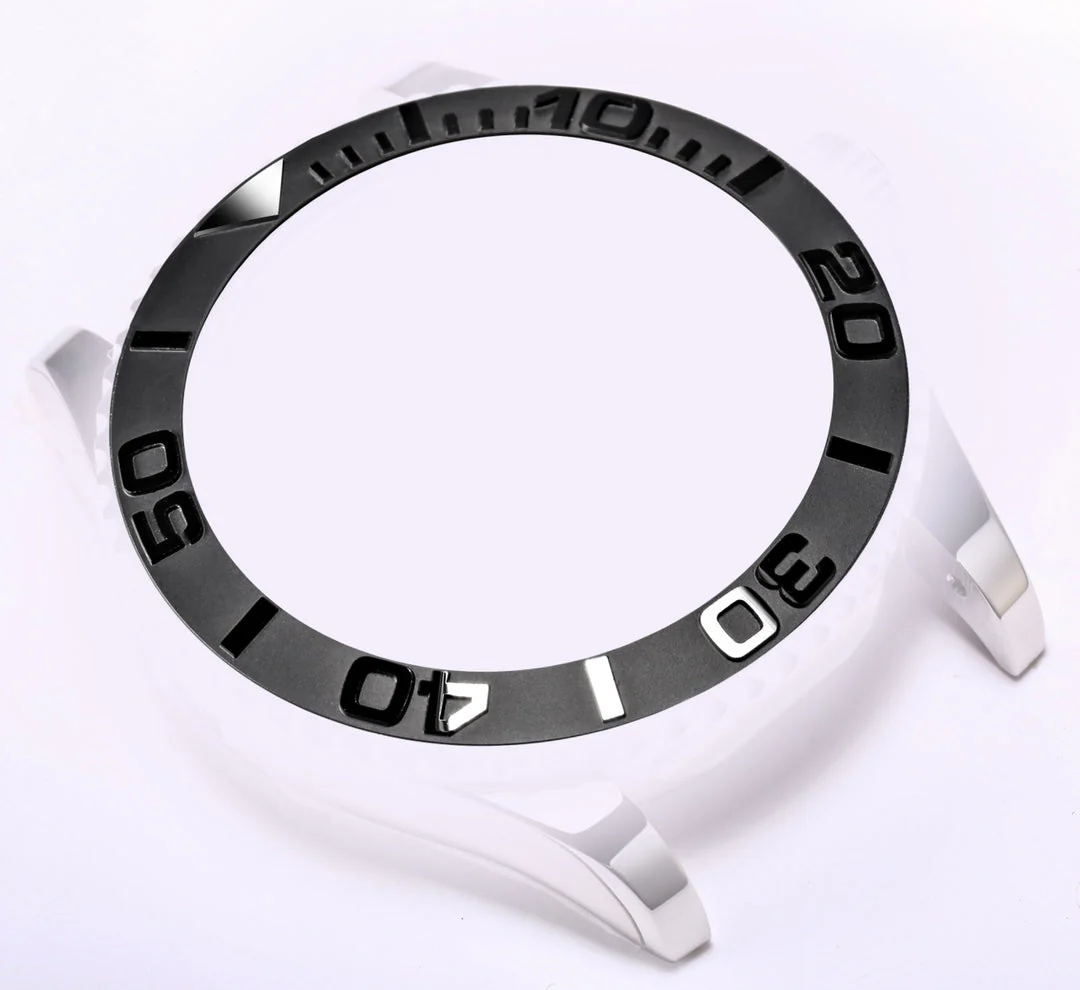 YACHT MASTER 42 STEEL CASE CERAMIC BEZEL