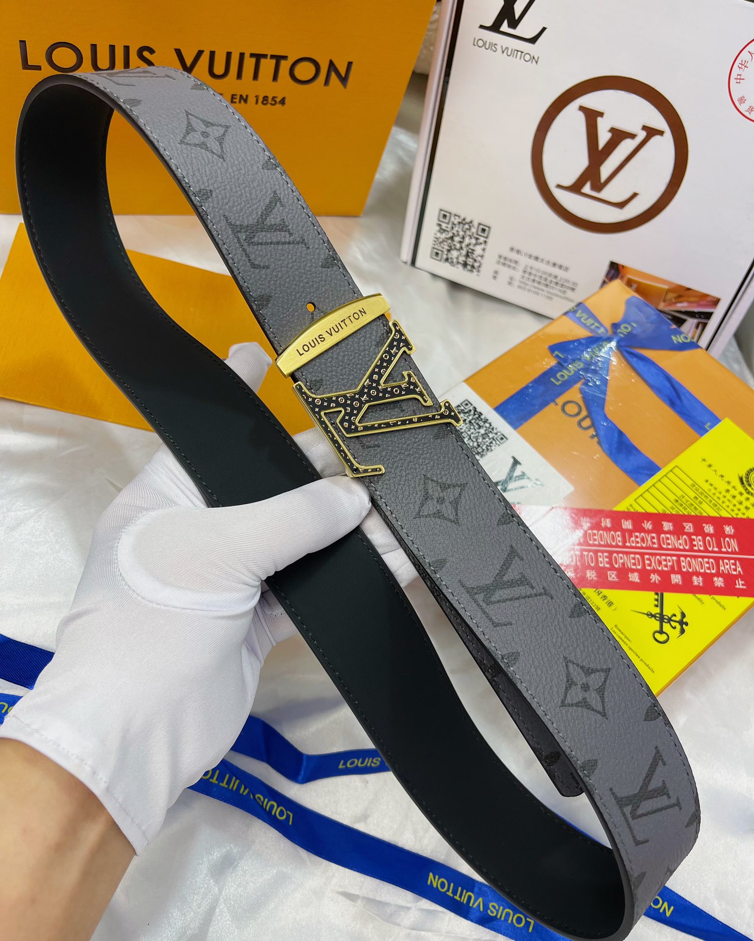 Louis Vuitton Men Belt Width 3.8cm