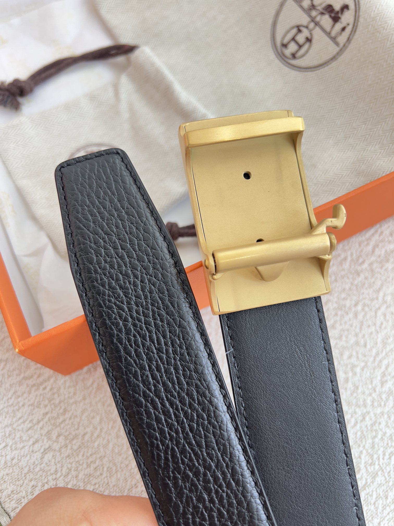 Hermes Men Belt Width 3.5cm