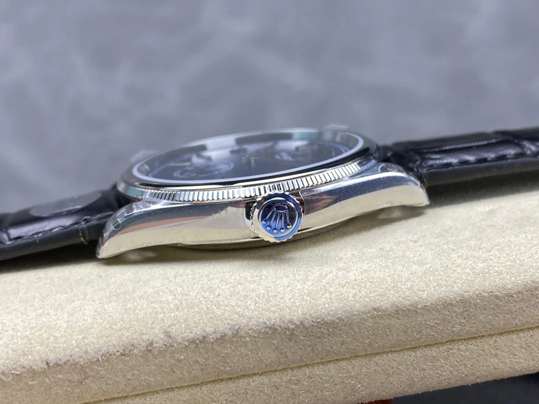 Rolex Perpetual 39mm Black Blue Dail