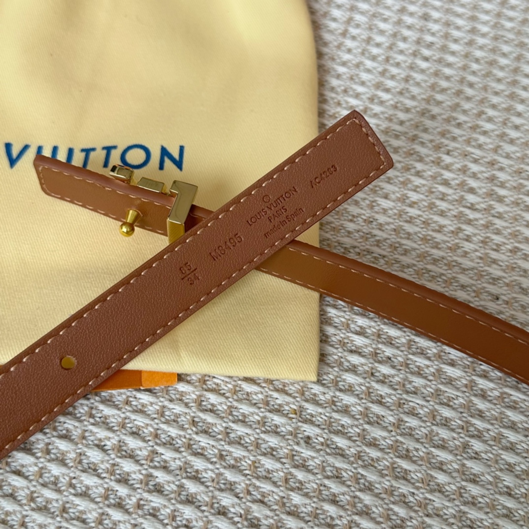 Louis Vuitton Women Belt Width 2cm