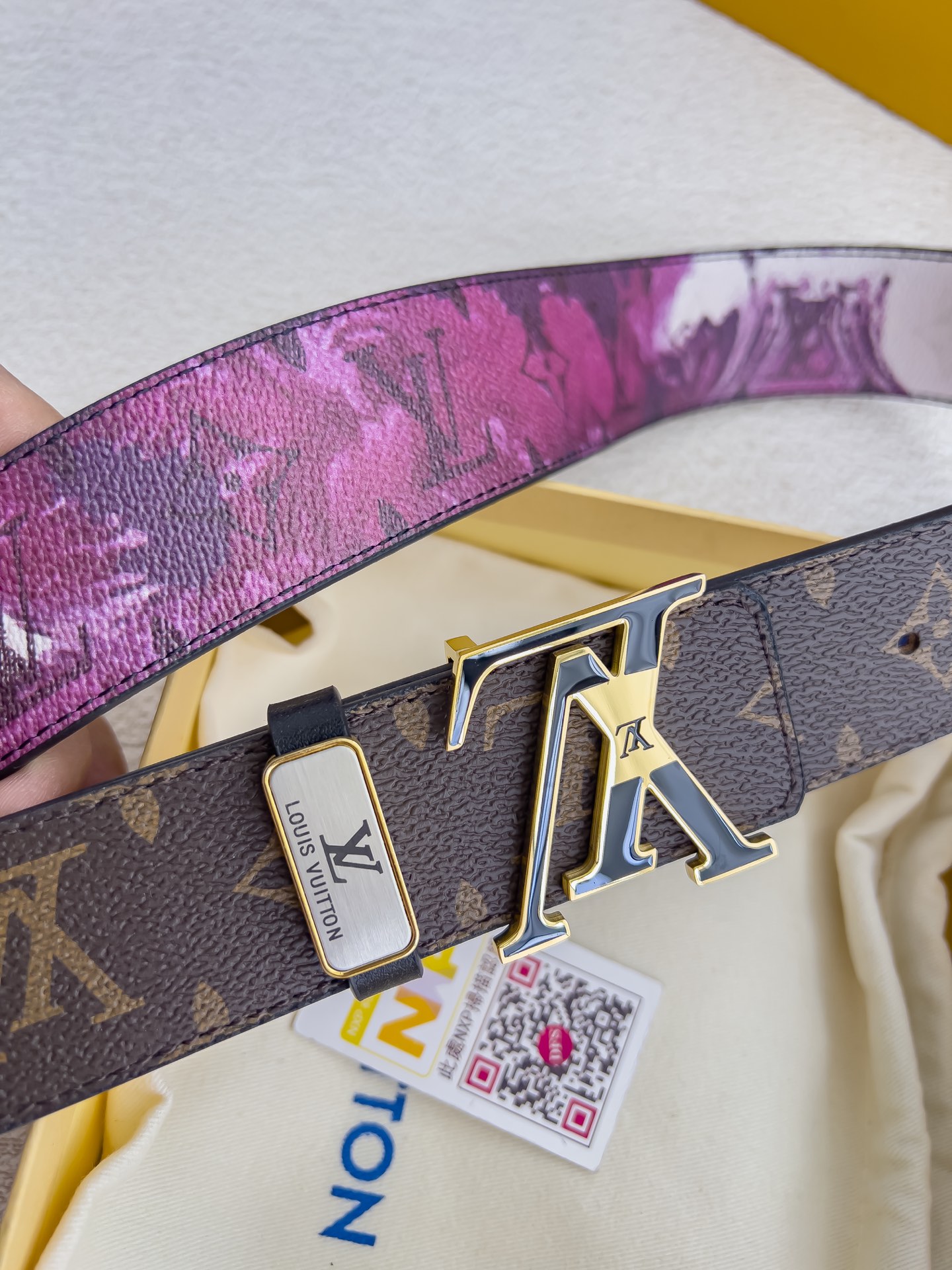 Louis Vuitton Men Belt Width 3.8cm