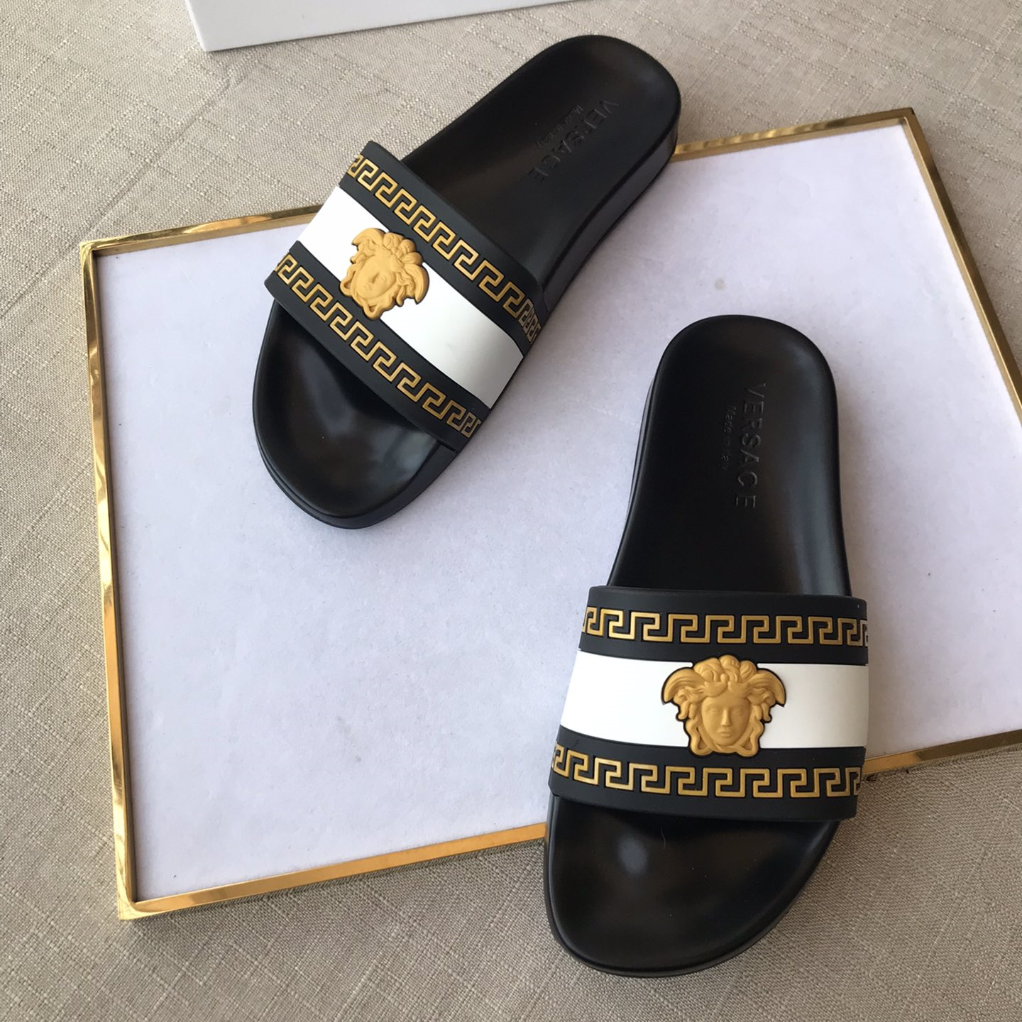 Versace Mens Women Sandals Gr. 36-46