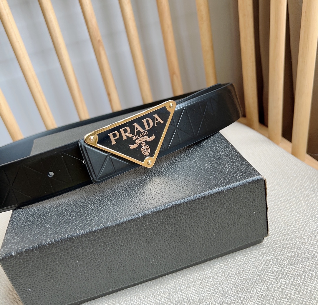 Prada Men Belt Width 3.5cm