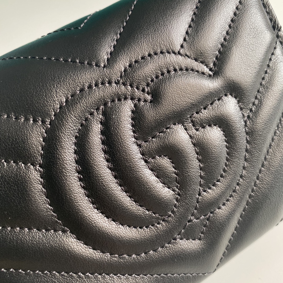 Gucci GG Marmont Women Mens Wallet Purse 12.5*10*3cm