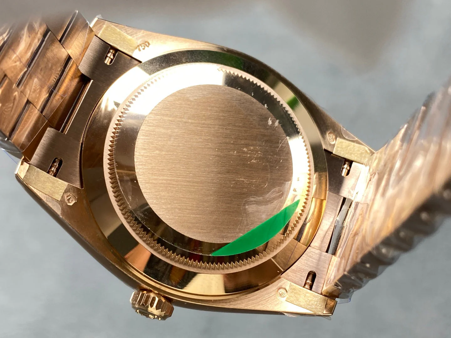 Rolex Day-Date 40mm Pink Gold Black Dial