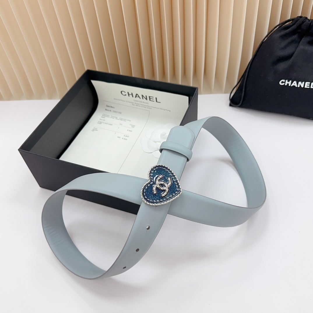 Chanel Women Belt Width 3cm