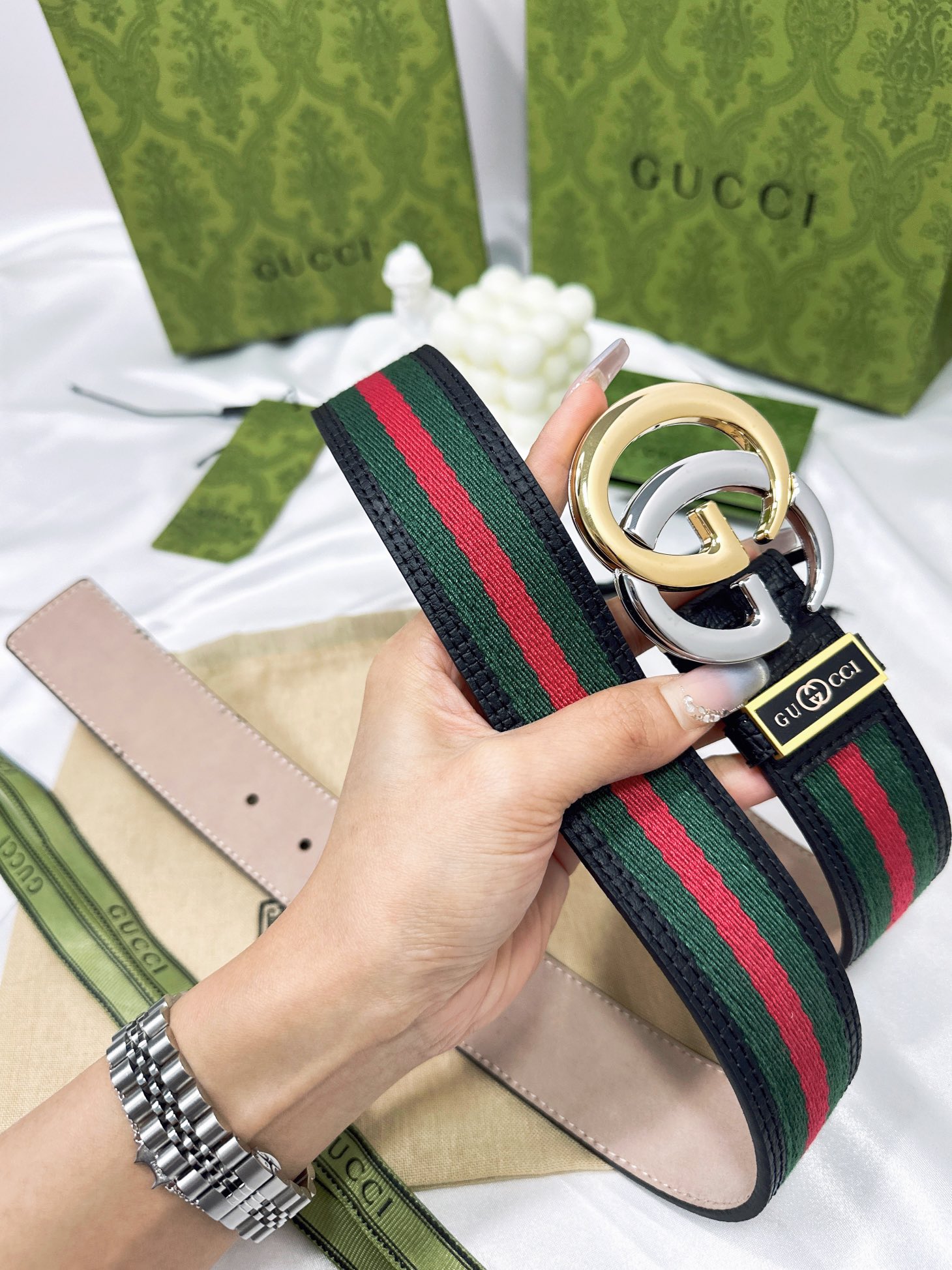 Gucci Men Belt Width 3.8cm