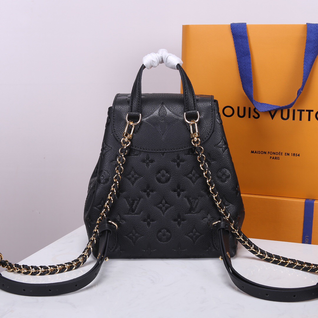 Louis Vuitton Monogram Embossed Backpack Bags 20*22*14cm