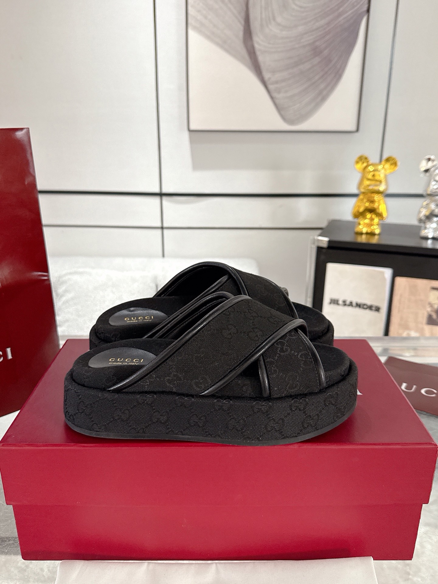 Gucci Platform Sandal Slippers Size 36-44