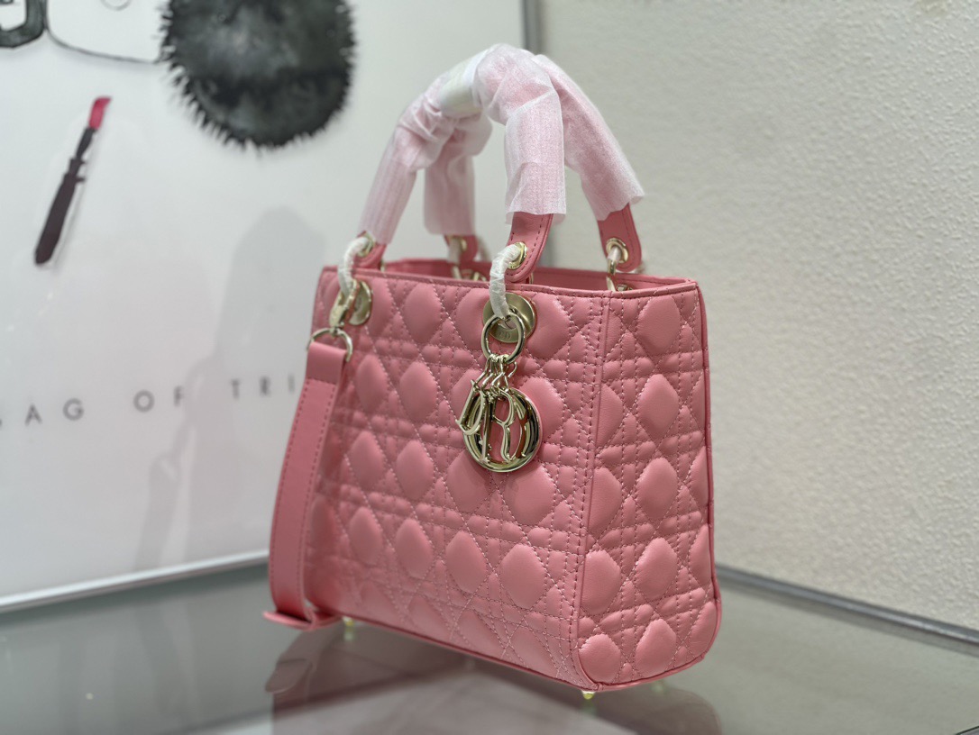 Dior Lady Women Shoulder Bags 24*20*11cm