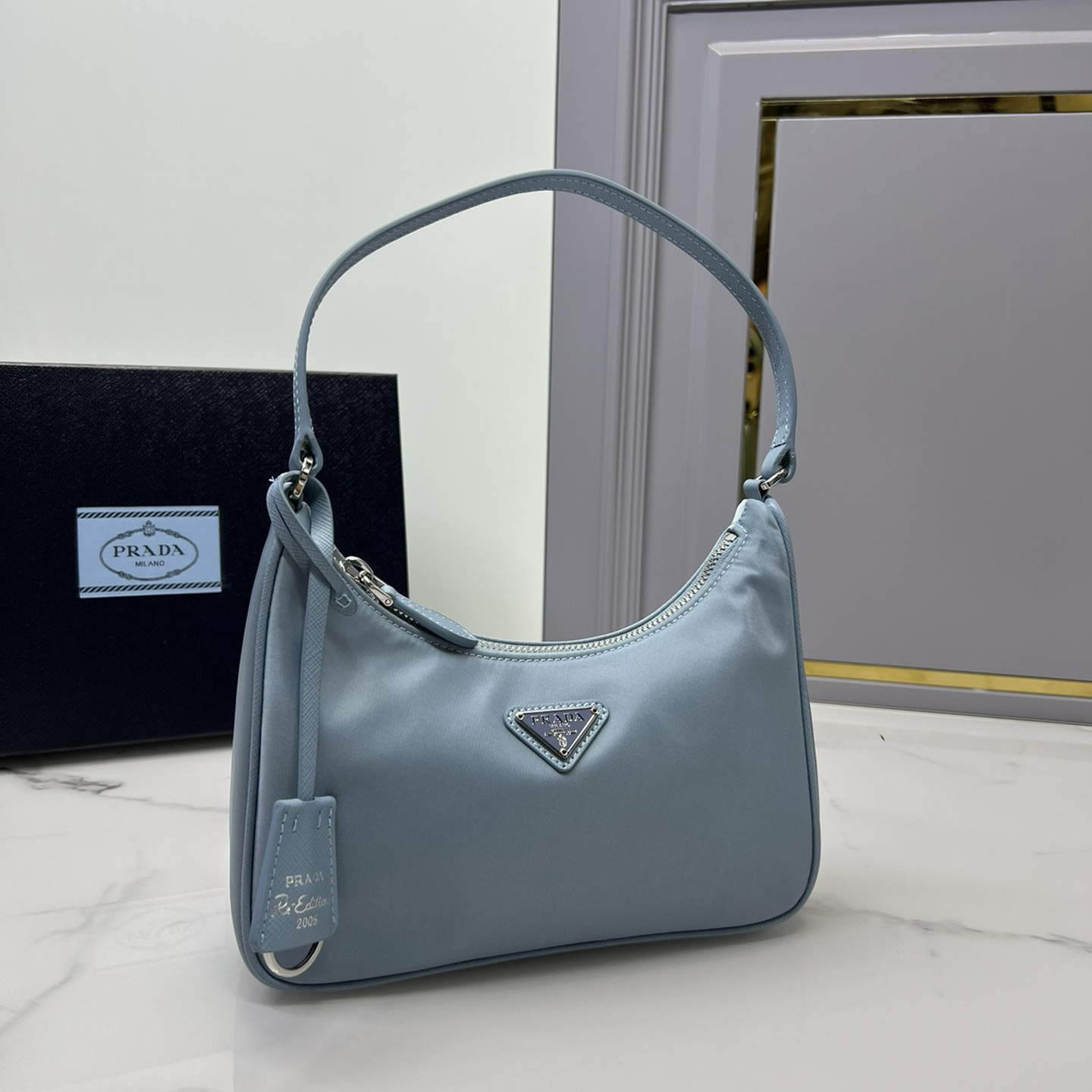 Prada 1NE204 Redition 2005 Women Bags 22*18*6.5cm
