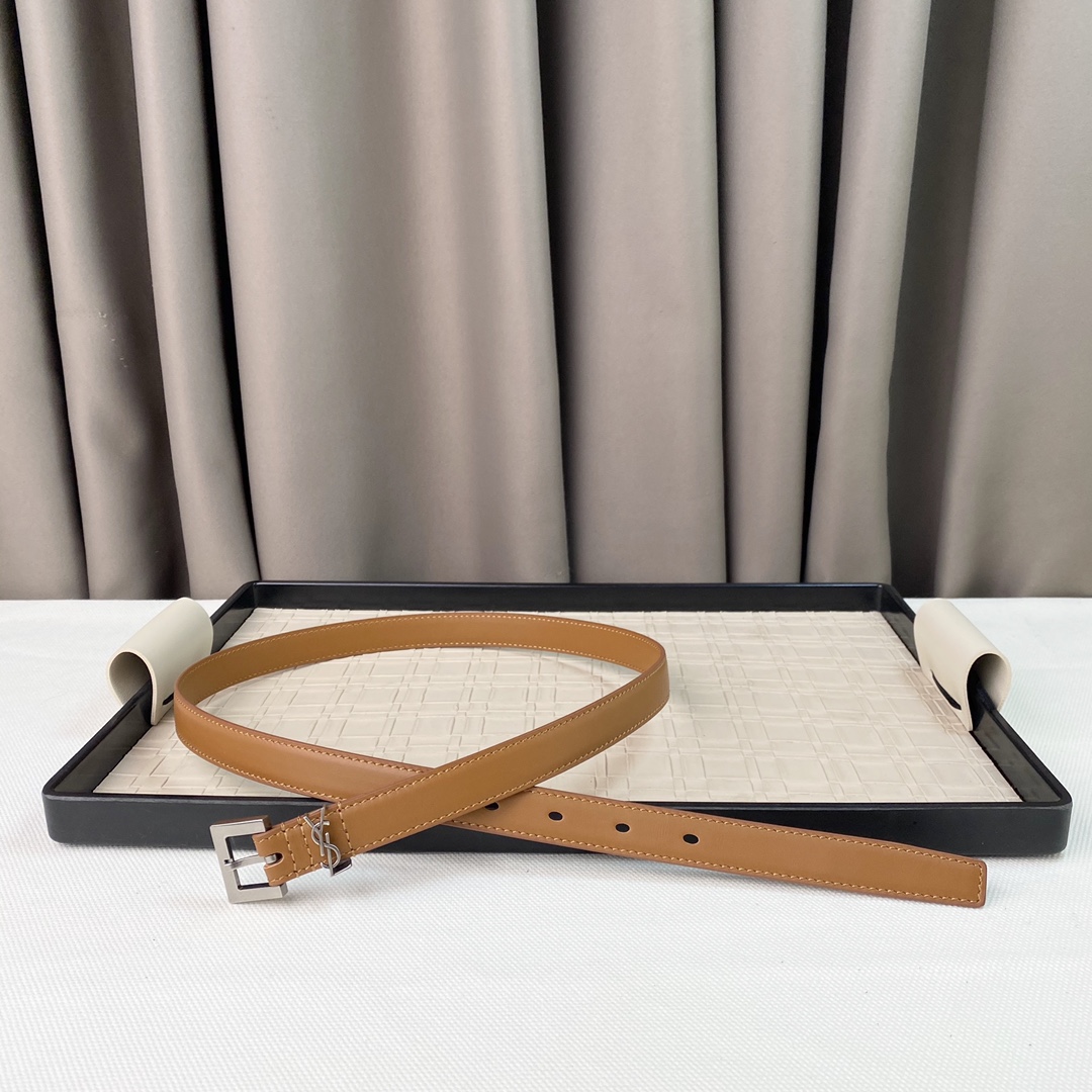 YSL Women Belt Width 2cm