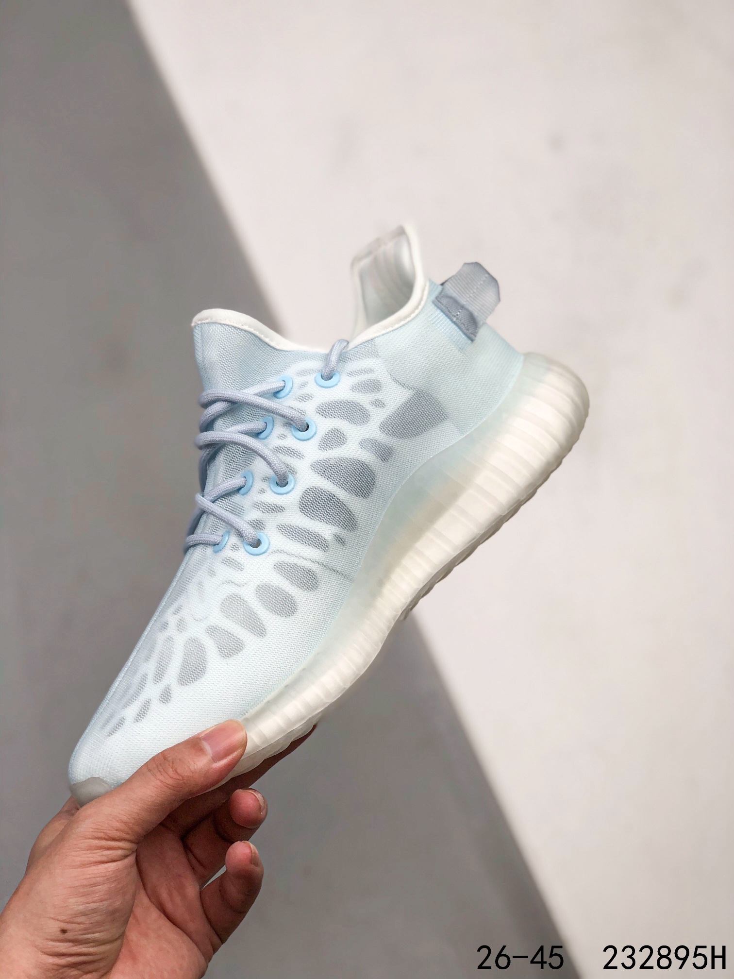 Yeezy 350 Boost 350 V2 Mono Lce Mens/Women Sneakers Shoes Blue 36 - 45