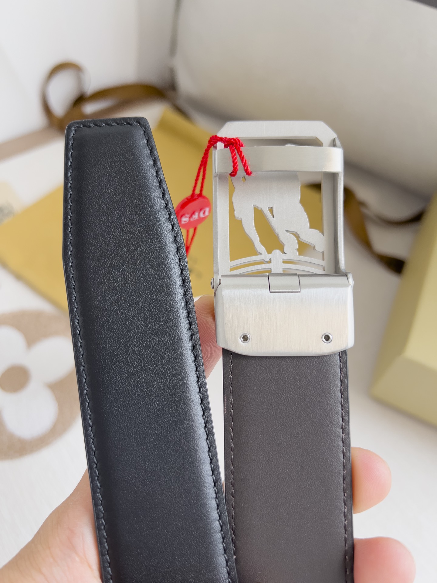 Burberry Men Belt Width 3.5cm