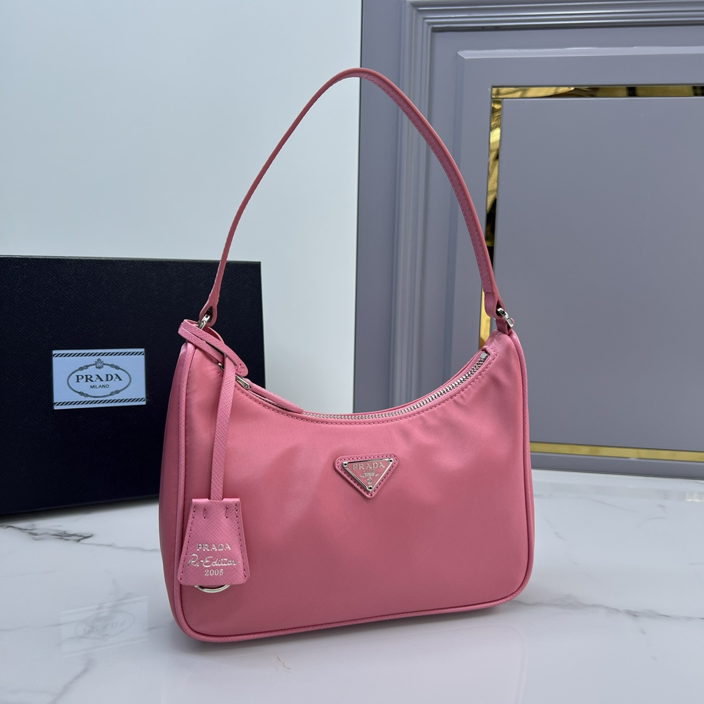 Prada 1NE204 Redition 2005 Women Bags 22*18*6.5cm