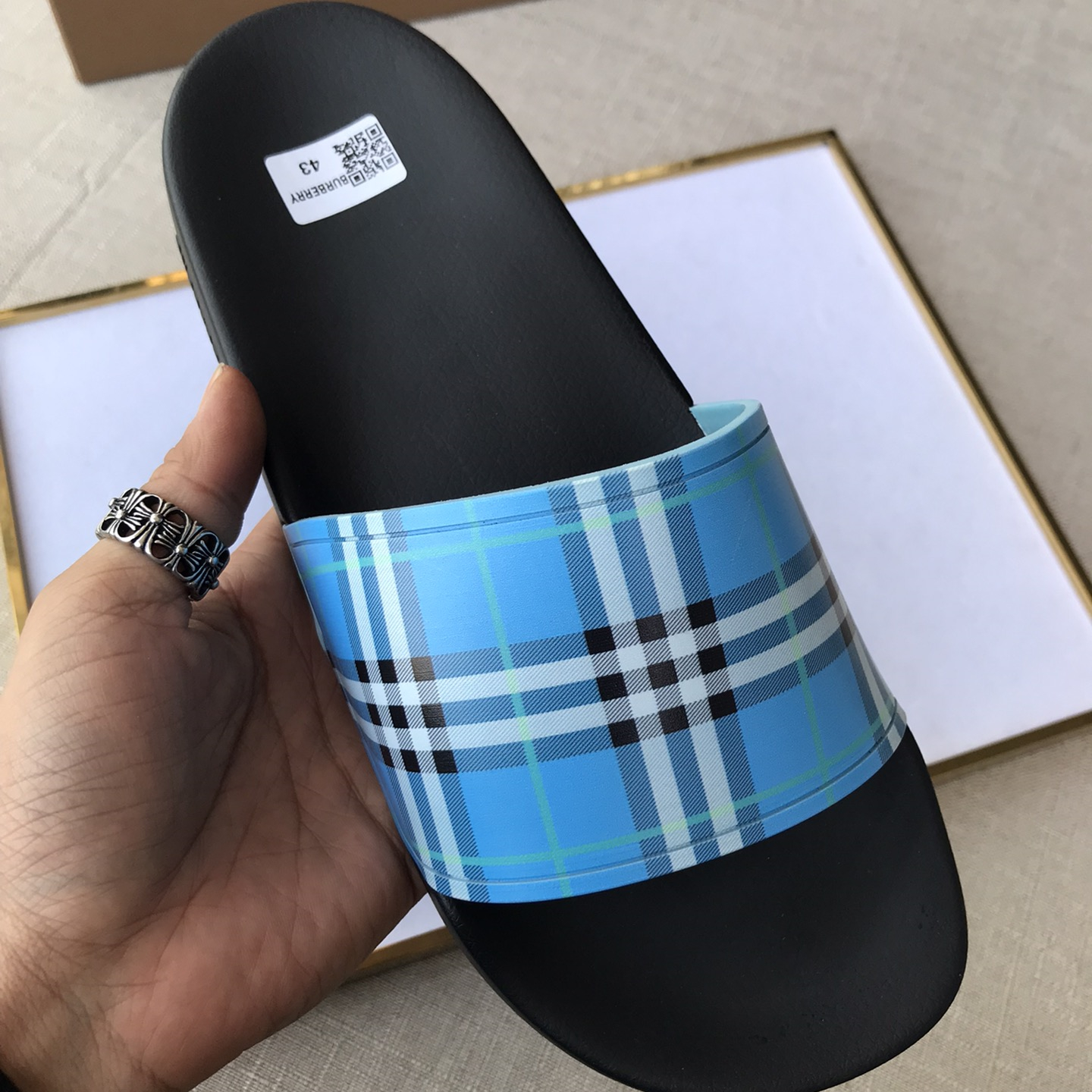 Burberry Mens Women Sandals Gr. 36-46