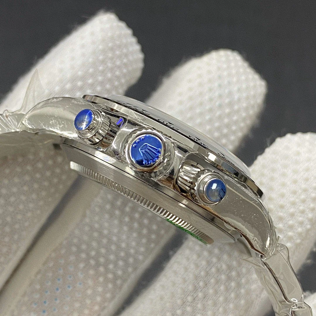 DAYTONA STAINLESS STEEL CUSTOM MOP DIAL DIAMOND NUMERALS