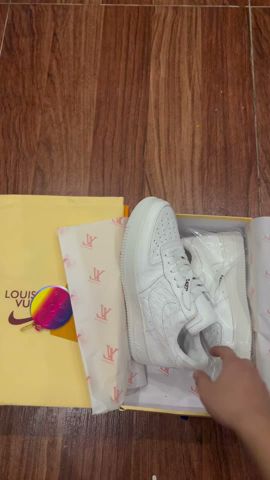 Louis Vuitton x Off White x Air Force 1 Sneaker Size 36-45