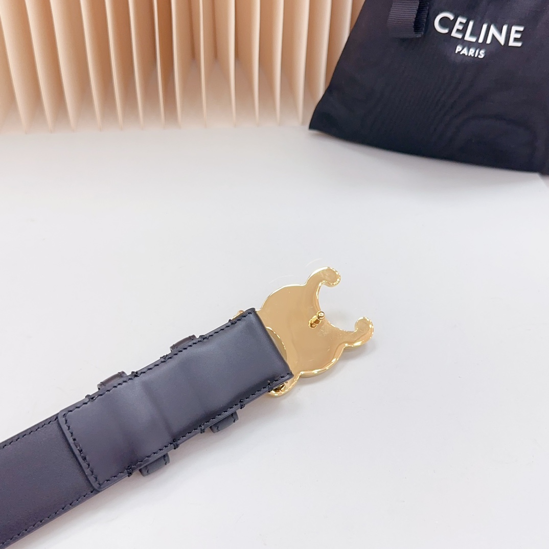 Celine Women Belt Width 3.4cm