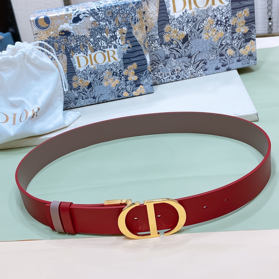Dior Women Belt Width 3.5cm