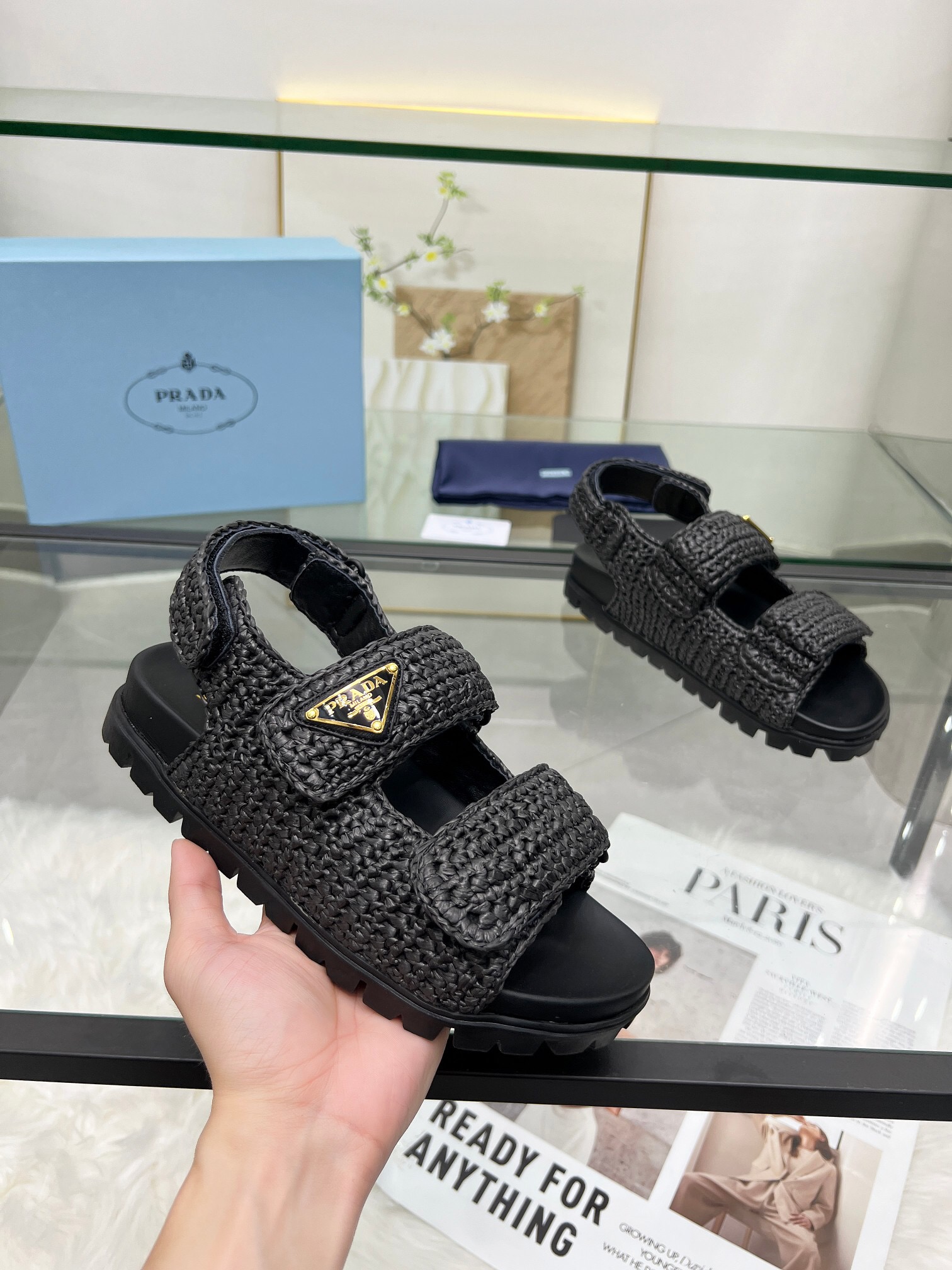 Prada 2024 New Monolith sandals Size 36-41