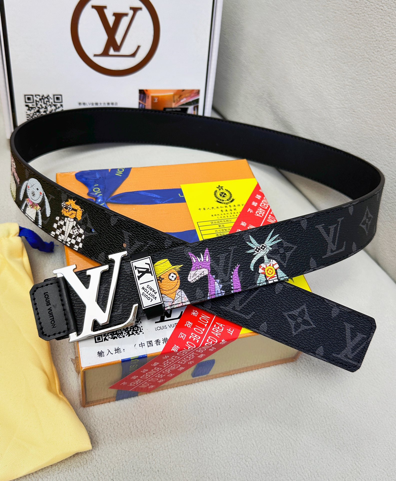 Louis Vuitton Men Belt Width 3.8cm