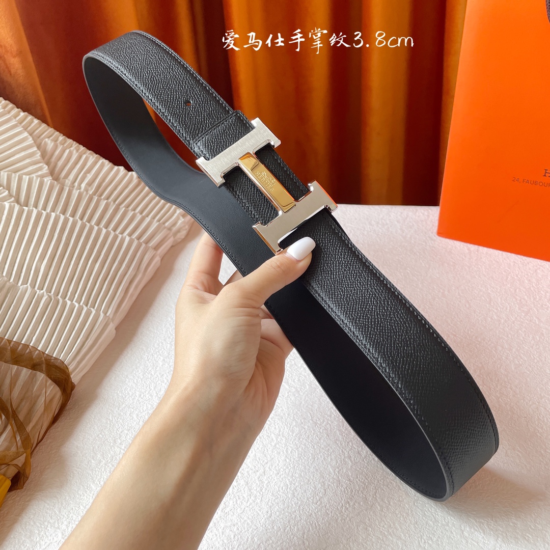 Hermes Men Belt Width 3.8cm
