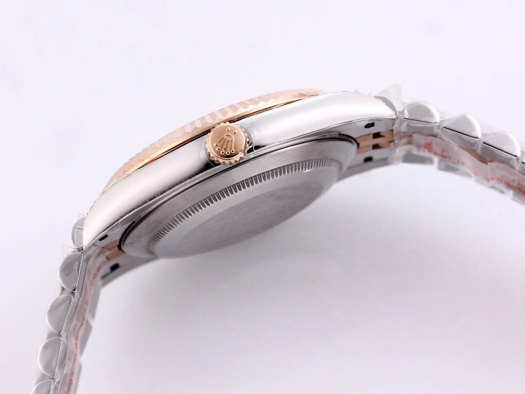 DATEJUST 41MM TWO-TONE WHITE DIAL DIAMOND NUMERAL