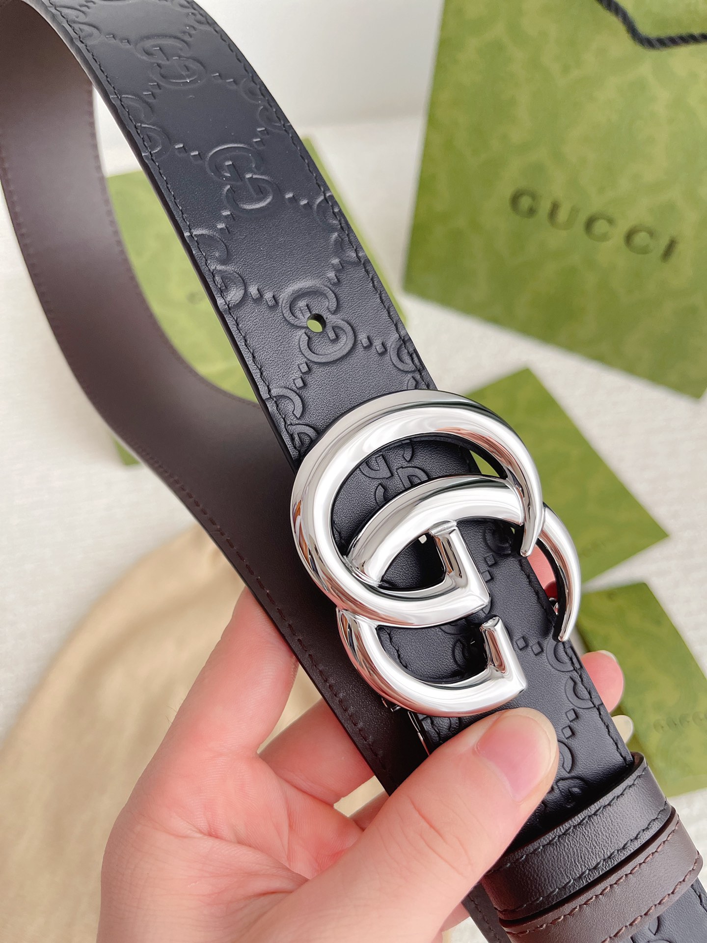 Gucci Men Belt Width 3.8cm