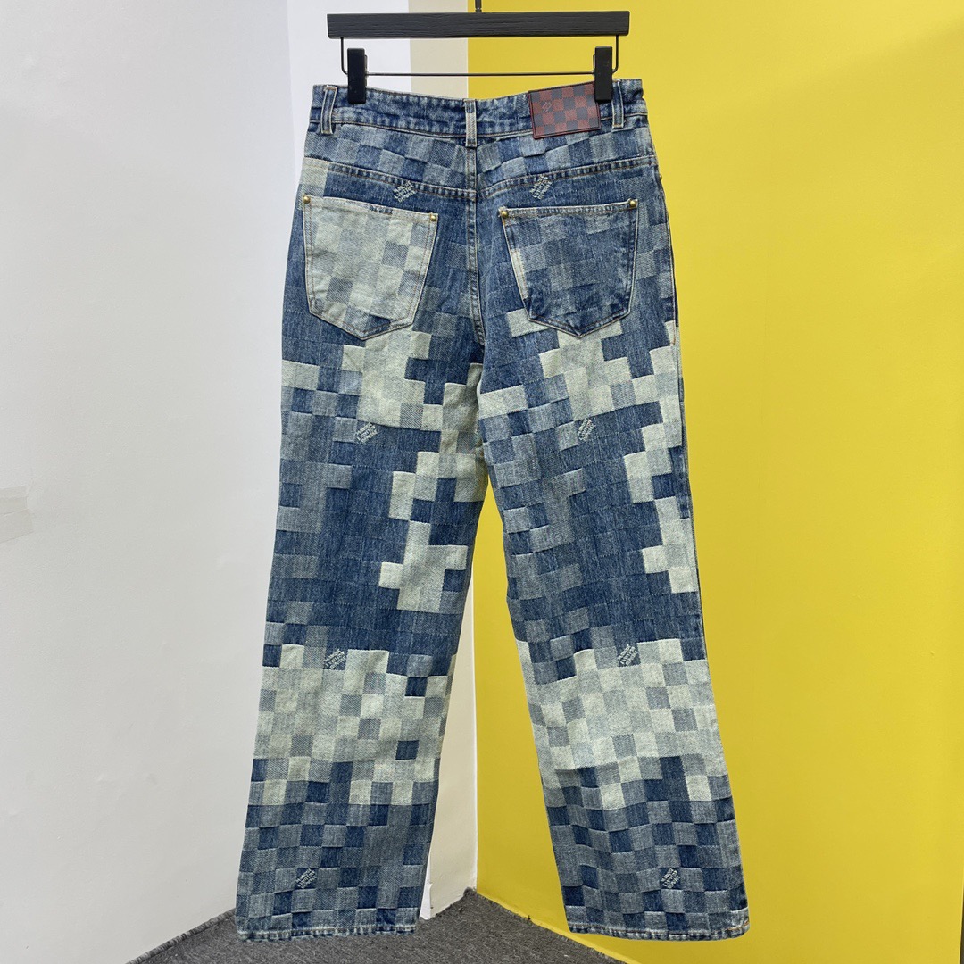 Louis Vuitton Unisex Jeans Size S-XL