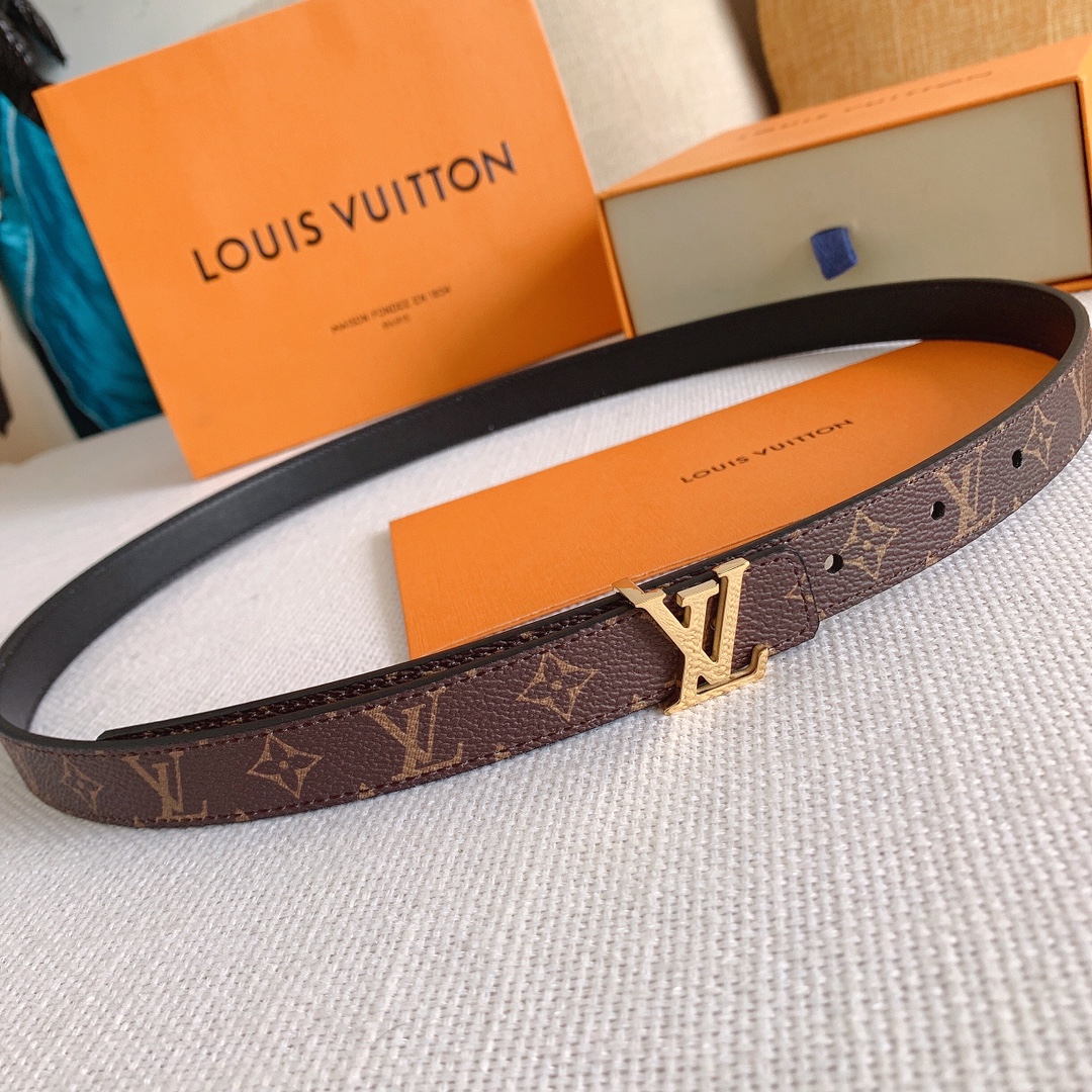 Louis Vuitton Women Belt Width 2cm