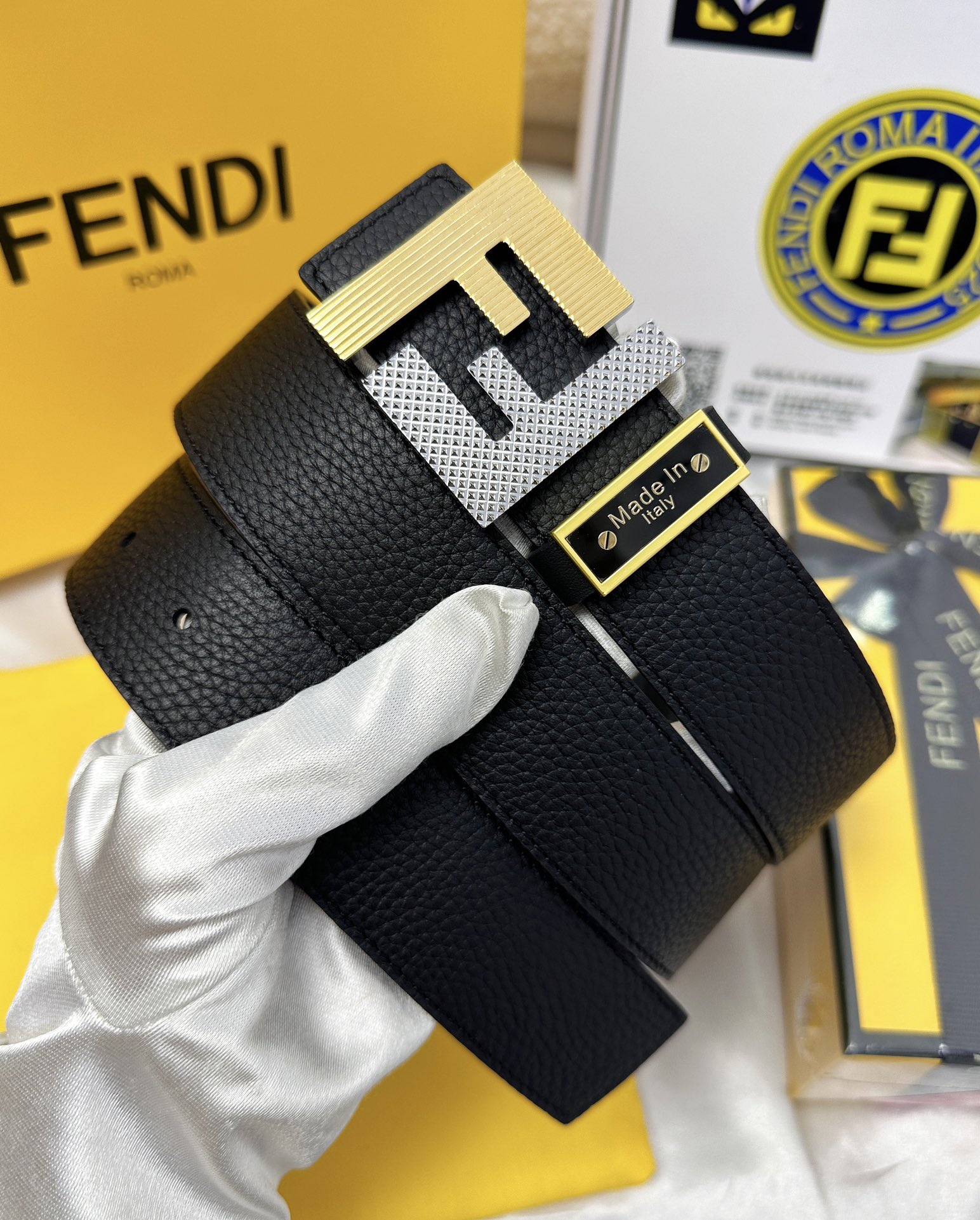 Fendi Men Belt Width 3.8cm