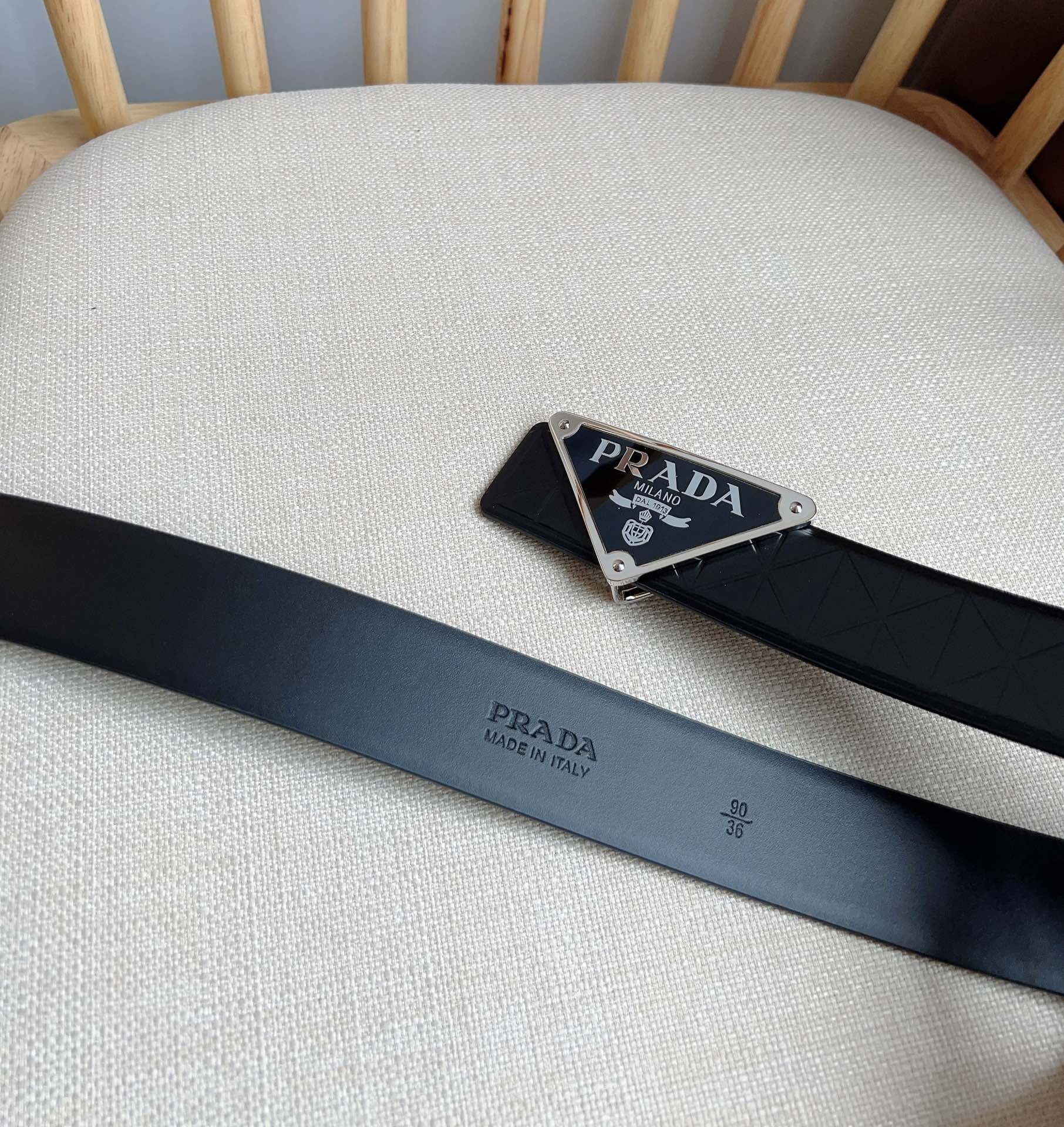 Prada Men Belt Width 3.5cm