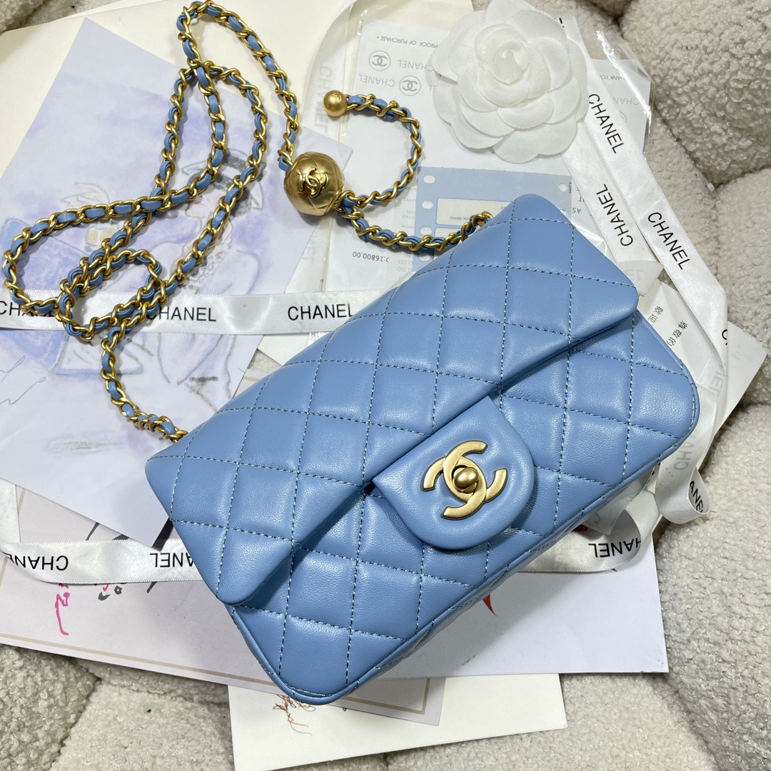 Chanel AS1787 Shoulder Bags Sheepskin 20cm