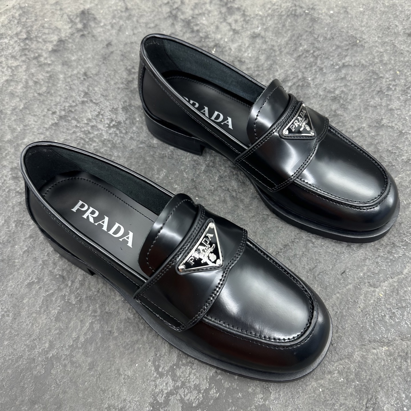 Prada Chocolate Loafers Size 36-41