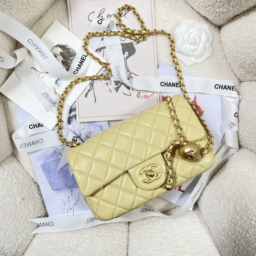 Chanel AS1787 Shoulder Bags Sheepskin 20cm