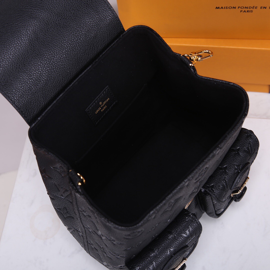 Louis Vuitton Monogram Embossed Backpack Bags 20*22*14cm