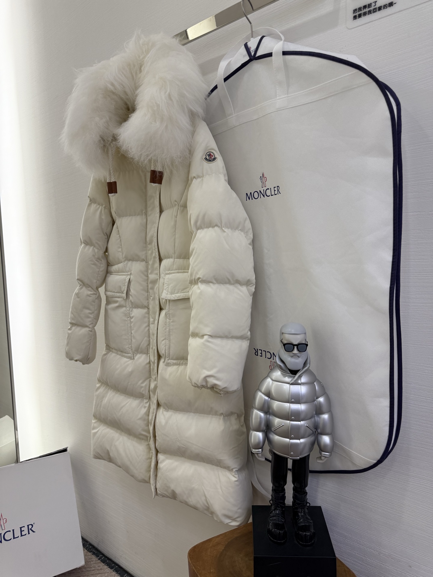 Moncler Women Bosona Long Down Jacket Size S-XL