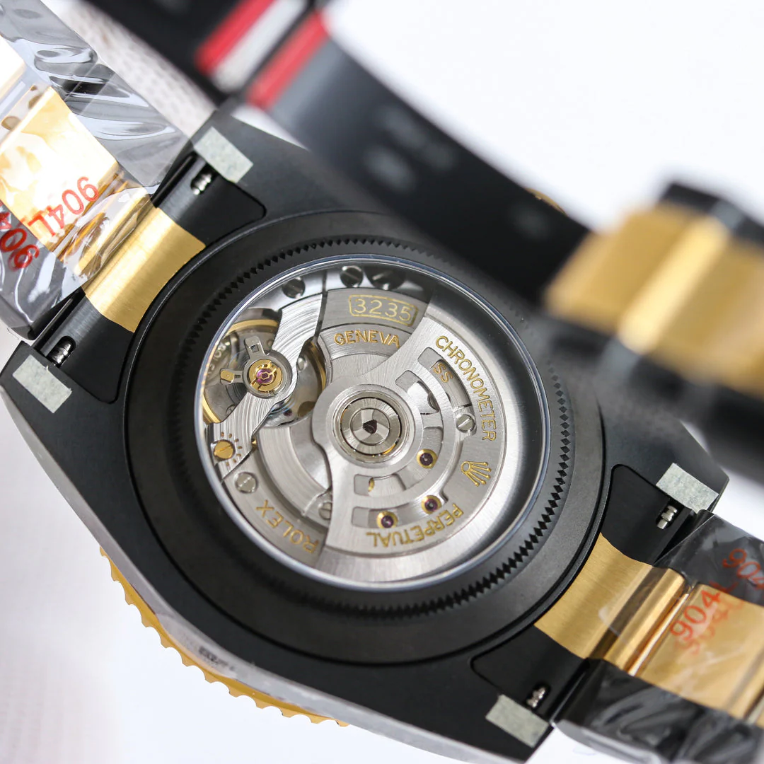 Rolex Blaken Submariner 40mm Black Gold Blue Dial