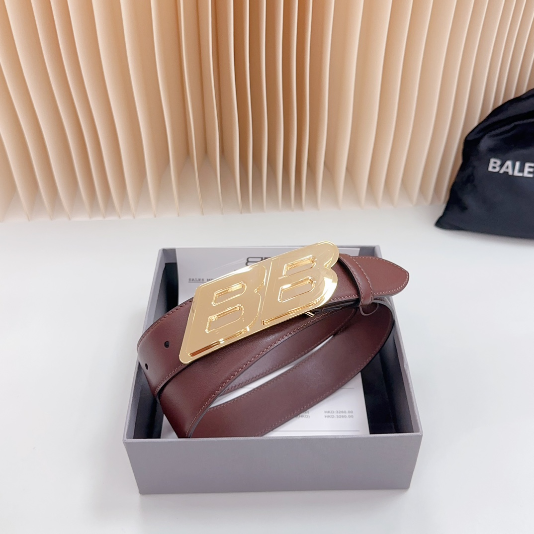 Balenciaga Women Belt Width 3.5cm